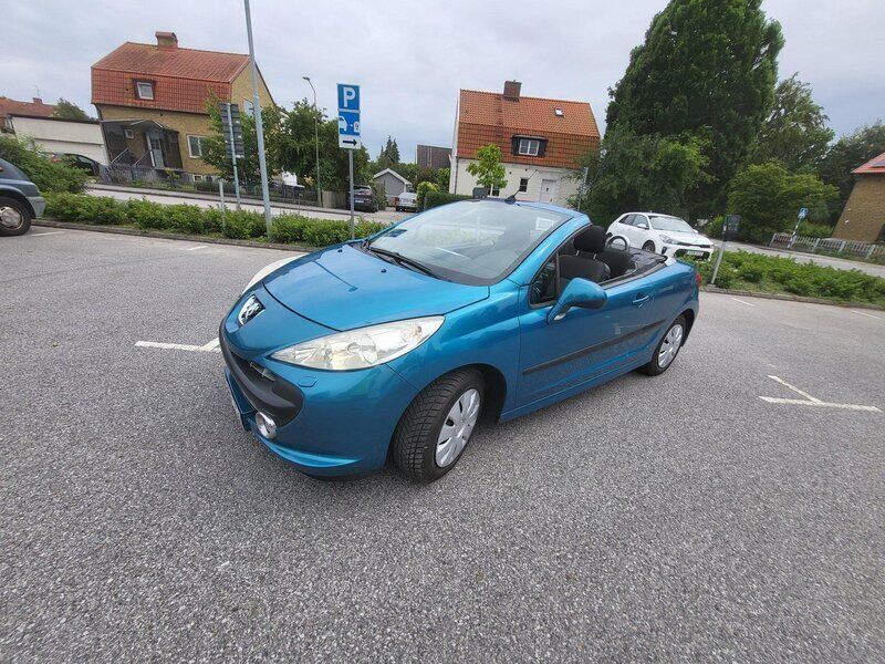 Blå Begagnad 2007 Peugeot 207 CC Cab | 29 500 kr (Marknadspris) - Bild 1/4