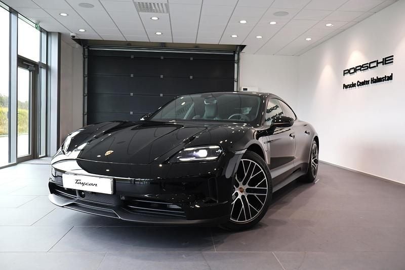 Svart Ny 2026 Porsche Taycan Sedan | 1 565 200 kr - Bild 1/4