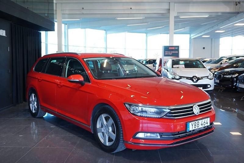 Begagnad VW Passat GT 190 HK (139 kW) 2015 Röd Kombi