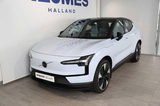 Ljusblå (blå) Begagnad 2023 Volvo EX30 Performance SUV | 409 500 kr - Bild 1/3