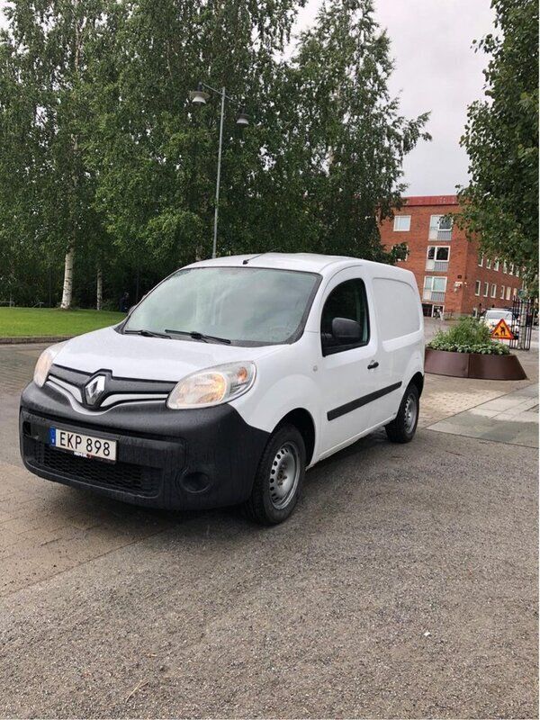 Vit Begagnad 2016 Renault Kangoo Minibuss | 54 900 kr (Bra pris) - Bild 1/4