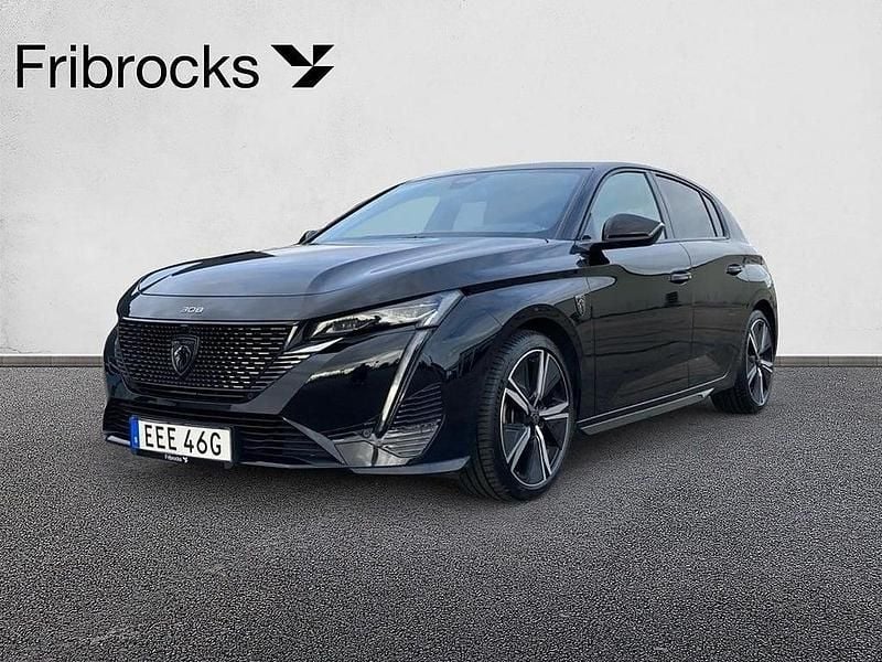 Svart Begagnad 2024 Peugeot 308 GT Halvkombi | 208 900 kr (Bra pris) - Bild 1/4