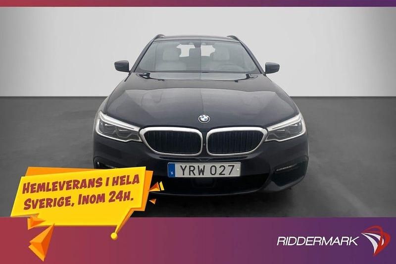 Svart Begagnad 2018 BMW 530 M Sport Kombi | 369 800 kr (Marknadspris) - Bild 1/3