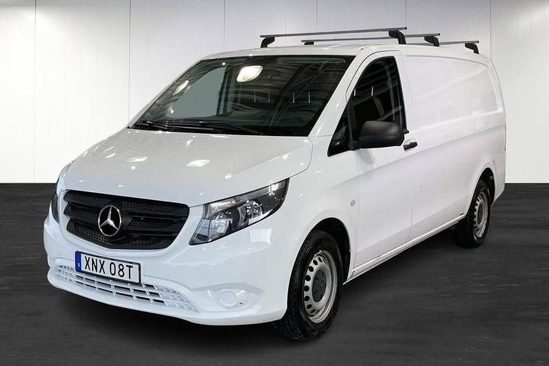 Vit Begagnad 2019 Mercedes Vito Van | 229 900 kr (Marknadspris) - Bild 1/4