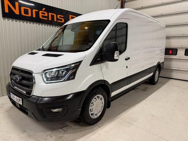 Vit Begagnad 2020 Ford Transit Van | 179 000 kr (Bra pris) - Bild 1/4