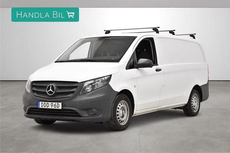 Vit Begagnad 2021 Mercedes Vito Minibuss | 184 900 kr (Bra pris) - Bild 1/4