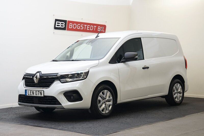 Vit Begagnad 2022 Renault Kangoo Minibuss | 223 000 kr (Marknadspris) - Bild 1/4