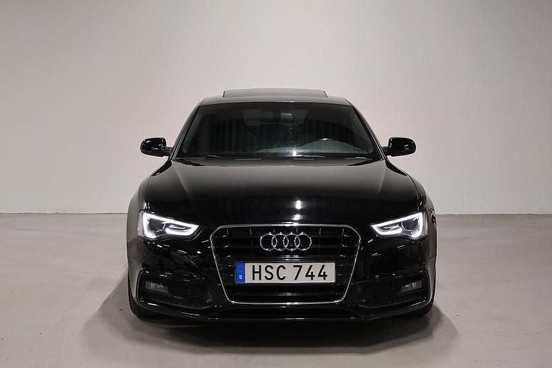 Begagnad Audi A5 Sportback S-Line 190 HK (139 kW) 2015 Svart Halvkombi