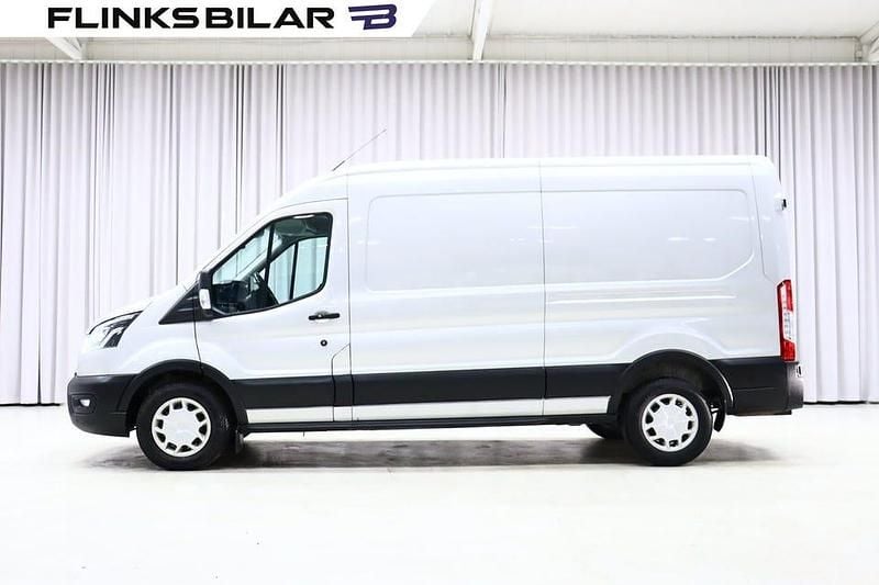 Silver metallic Begagnad 2020 Ford Transit Van | 269 700 kr (Marknadspris) - Bild 1/4