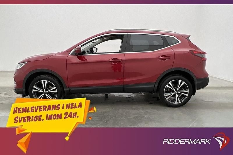 Röd Begagnad 2017 Nissan Qashqai 360º SUV | 148 900 kr (Marknadspris) - Bild 1/3