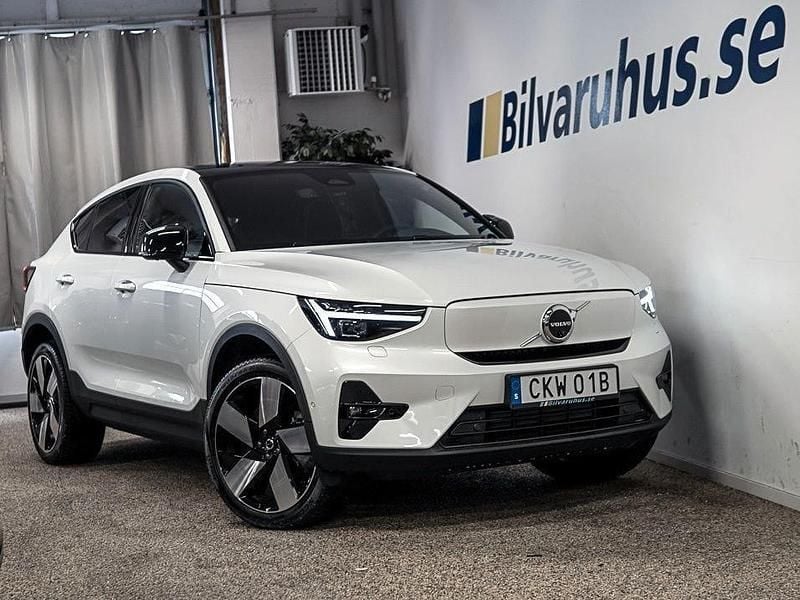 Vitmetallic Begagnad 2024 Volvo EC40 Ultimate SUV | 595 000 kr - Bild 1/3