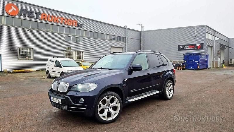 Blå Begagnad 2008 BMW X5 Sport Line SUV | 105 000 kr (Marknadspris) - Bild 1/4