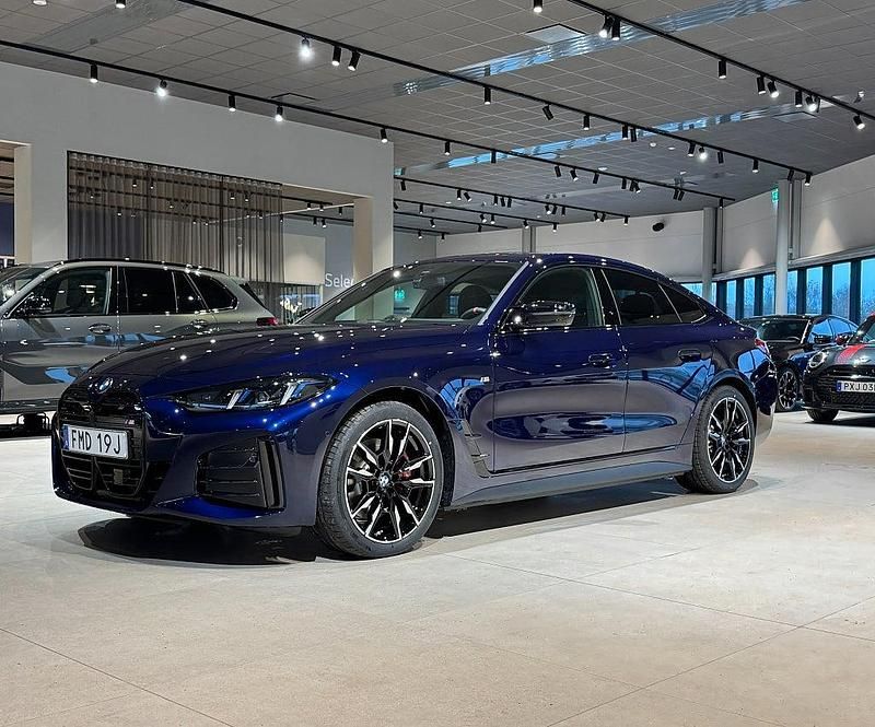 Ny BMW i4 442 kW (601 HK) 2026 Blå Sedan