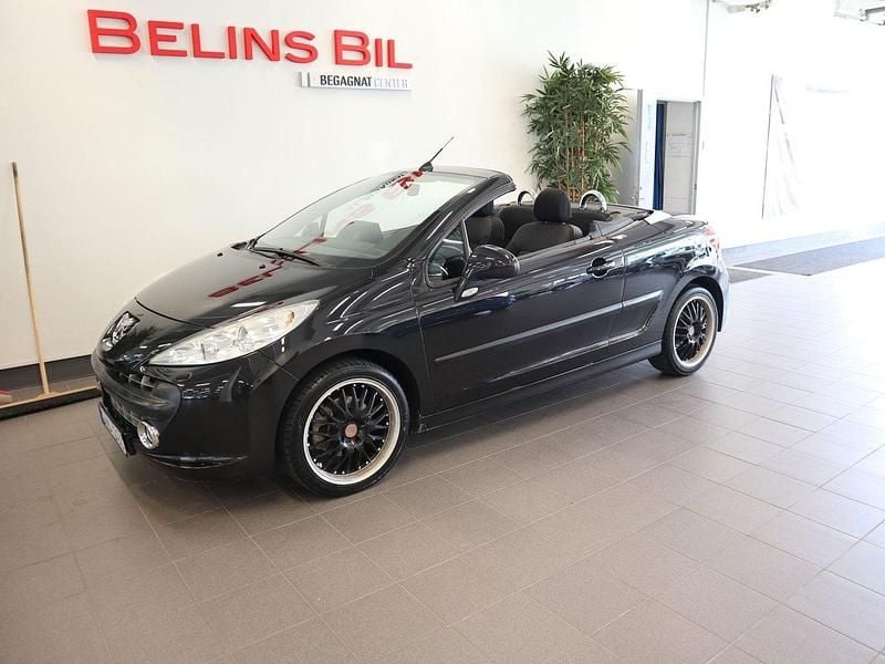 Svart Begagnad 2007 Peugeot 207 CC Cab | 49 500 kr (Lite dyr) - Bild 1/4