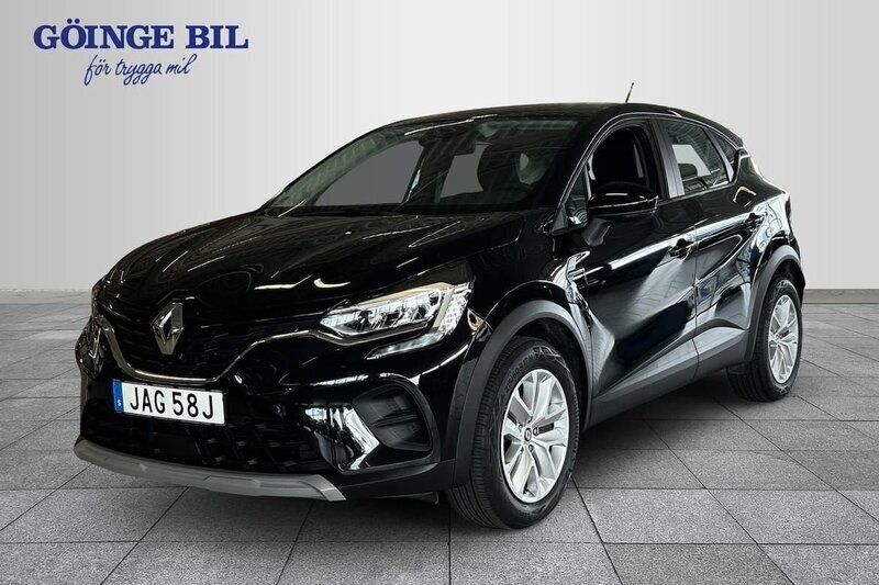 Svart Begagnad 2023 Renault Captur Equilibre SUV | 219 000 kr (Lite dyr) - Bild 1/3