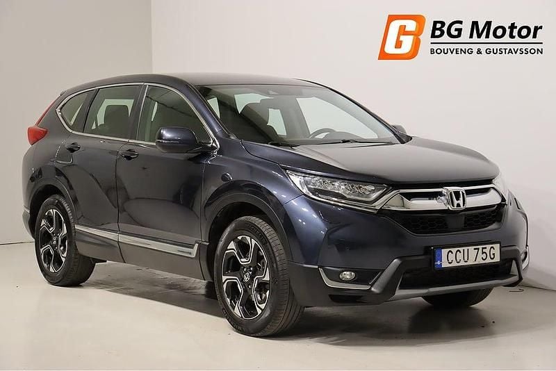 Mörkblå Begagnad 2019 Honda CR-V Elegance SUV | 209 800 kr (Marknadspris) - Bild 1/4