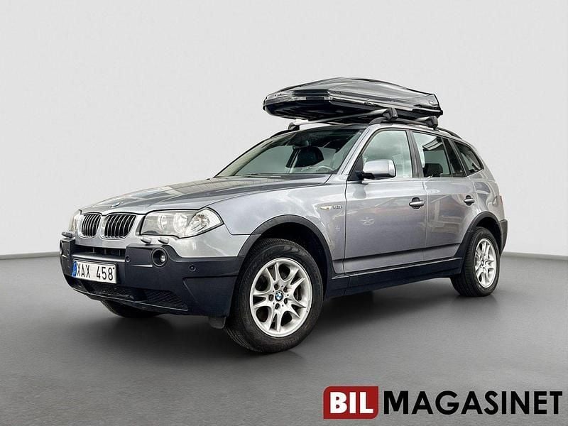 Ljusgrå (grå) Begagnad 2006 BMW X3 SUV | 59 900 kr (Marknadspris) - Bild 1/4