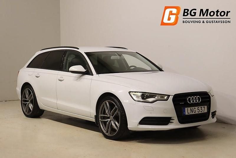 Vit Begagnad 2012 Audi A6 Proline Kombi | 159 700 kr (Marknadspris) - Bild 1/4