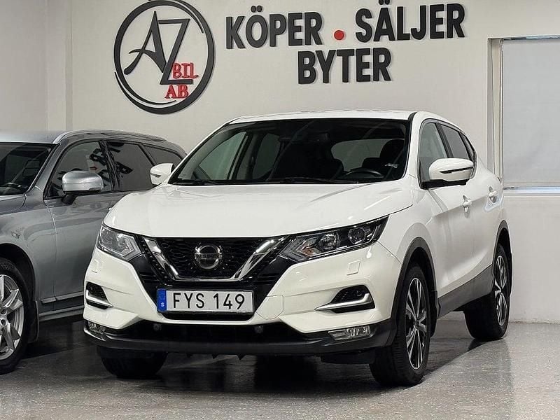 Vit Begagnad 2018 Nissan Qashqai 360º SUV | 194 900 kr (Marknadspris) - Bild 1/4
