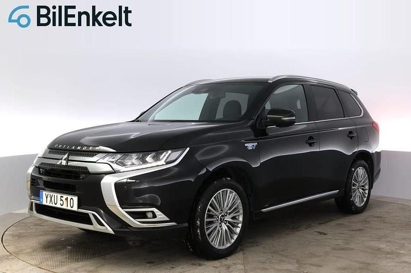 Begagnad Mitsubishi Outlander 227 HK (166 kW) 2019 Svart SUV