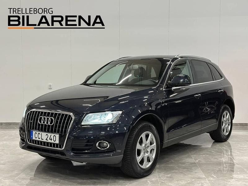 Blå Begagnad 2016 Audi Q5 Design SUV | 179 900 kr (Marknadspris) - Bild 1/4