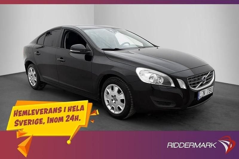 Svart Begagnad 2012 Volvo S60 Sedan | 94 800 kr (Marknadspris) - Bild 1/3