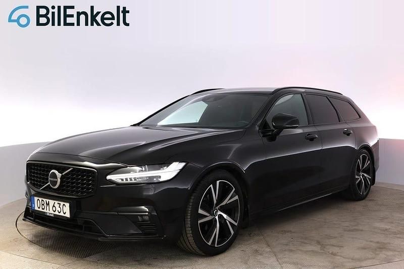 Begagnad Volvo V90 R-Design 200 HK (147 kW) 2020 Svart Kombi