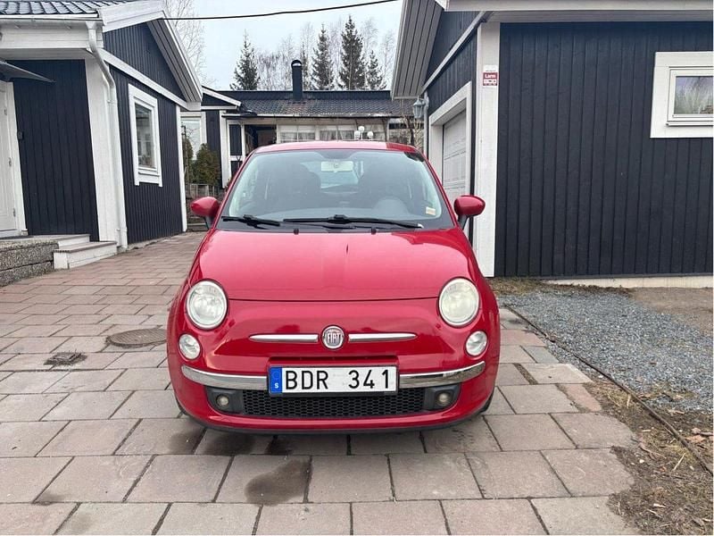 Röd Begagnad 2007 Fiat 500 Halvkombi | 45 000 kr - Bild 1/4