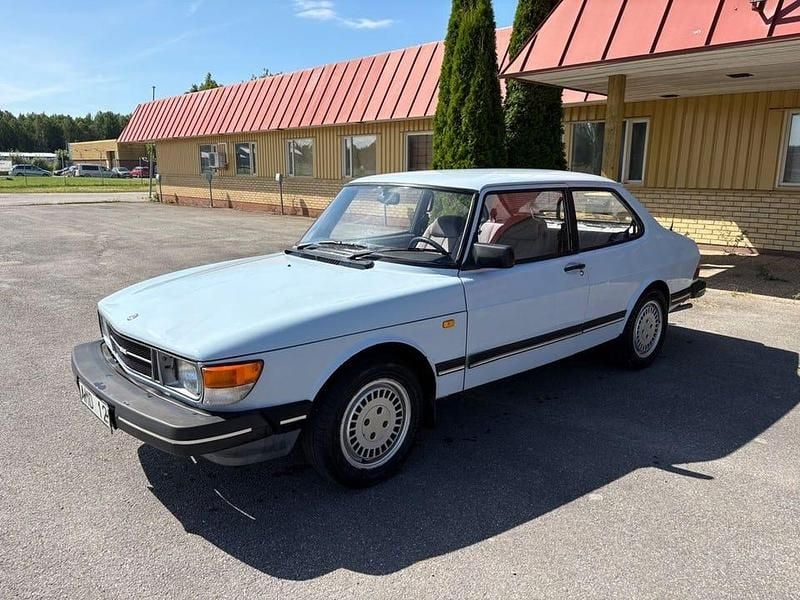 Blå Begagnad 1987 Saab 90 Sedan | 33 500 kr - Bild 1/4