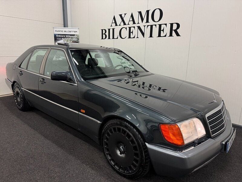 Mörkgrå Begagnad 1991 Mercedes 600 SE Sedan | 239 900 kr - Bild 1/4