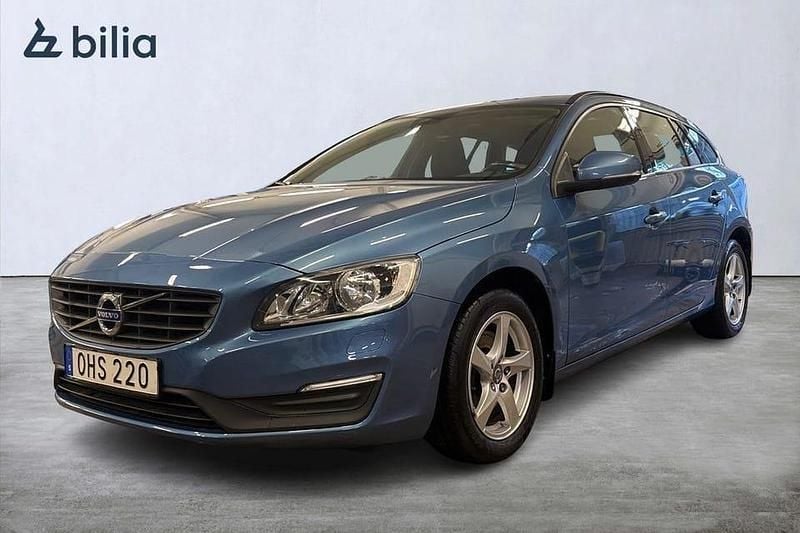 Blå Begagnad 2016 Volvo V60 Business Edition Kombi | 179 000 kr (Marknadspris) - Bild 1/3