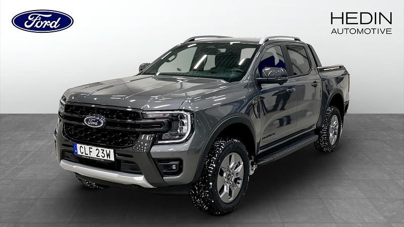Grå Begagnad 2025 Ford Ranger Wildtrack Pickup | 792 850 kr - Bild 1/4