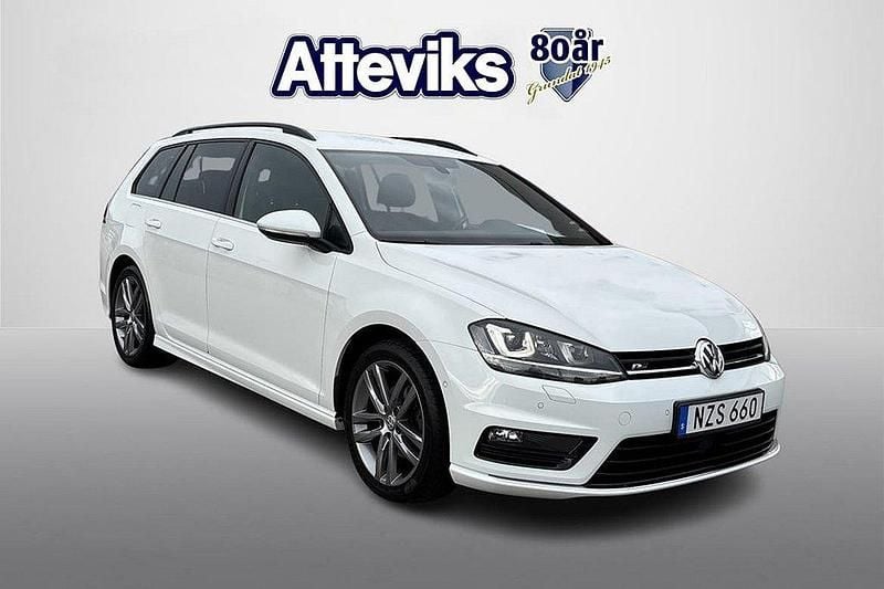 Vit Begagnad 2015 VW Golf VII GT Kombi | 139 900 kr (Marknadspris) - Bild 1/4