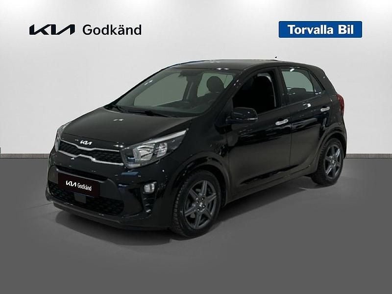 Svart Begagnad 2022 Kia Picanto Advance Halvkombi | 149 900 kr (Marknadspris) - Bild 1/3
