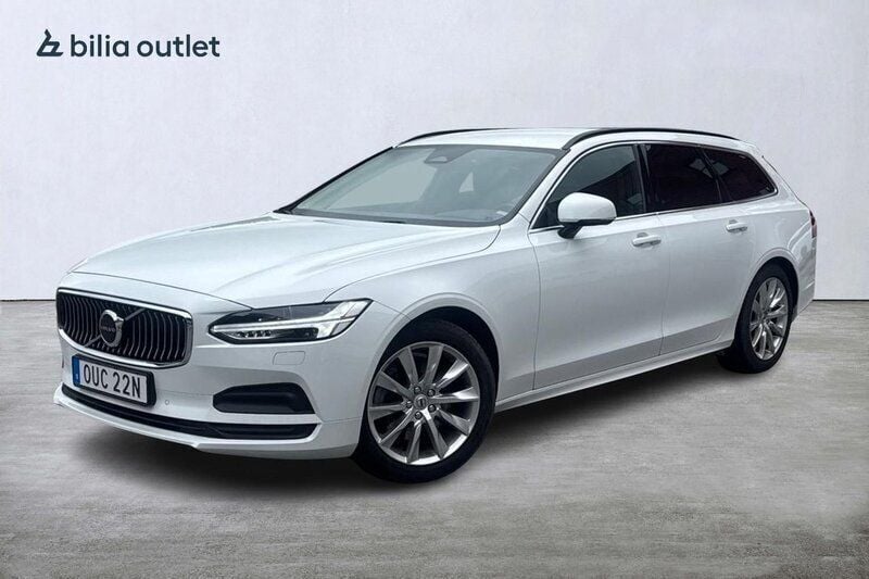 Vit Begagnad 2022 Volvo V90 Kombi | 359 900 kr (Bra pris) - Bild 1/4