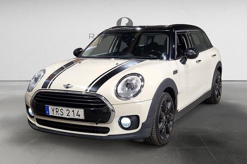 Vit Begagnad 2017 Mini Cooper D Clubman Pepper Kombi | 144 900 kr (Marknadspris) - Bild 1/3