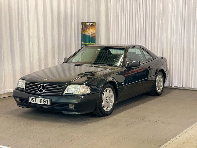 Grå Begagnad 1992 Mercedes SL500 Cab | 264 900 kr - Bild 1/4