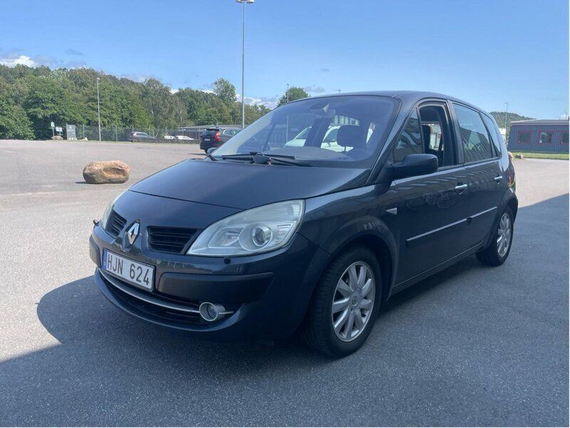Grå Begagnad 2008 Renault Scénic II Minibuss | 19 000 kr (Bra pris) - Bild 1/4