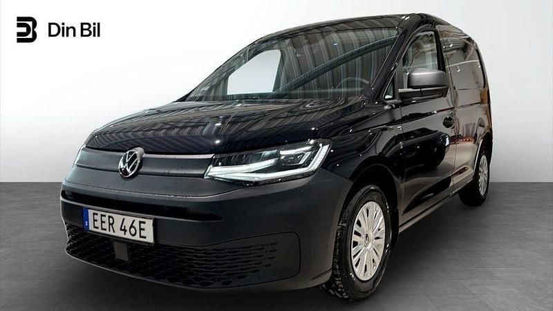 Ny VW Caddy 75 HK (55 kW) 2025 Deep black pärleffekt Minibuss