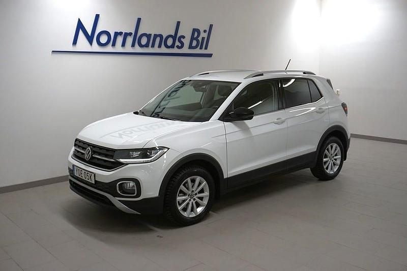 Vit (pure white) Begagnad 2023 VW T-Cross SUV | 229 900 kr (Marknadspris) - Bild 1/3