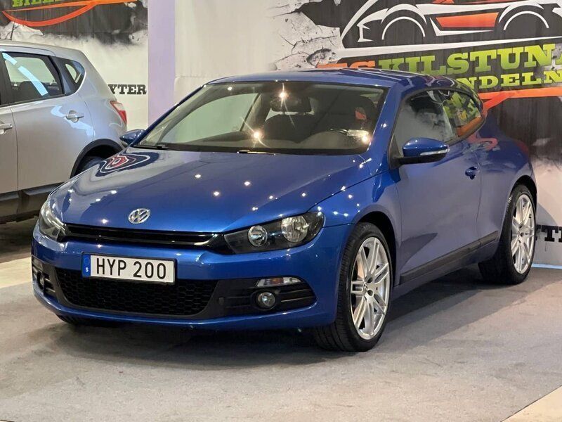 Blå Begagnad 2008 VW Scirocco Sportline Sportkupé | 99 900 kr (Marknadspris) - Bild 1/4