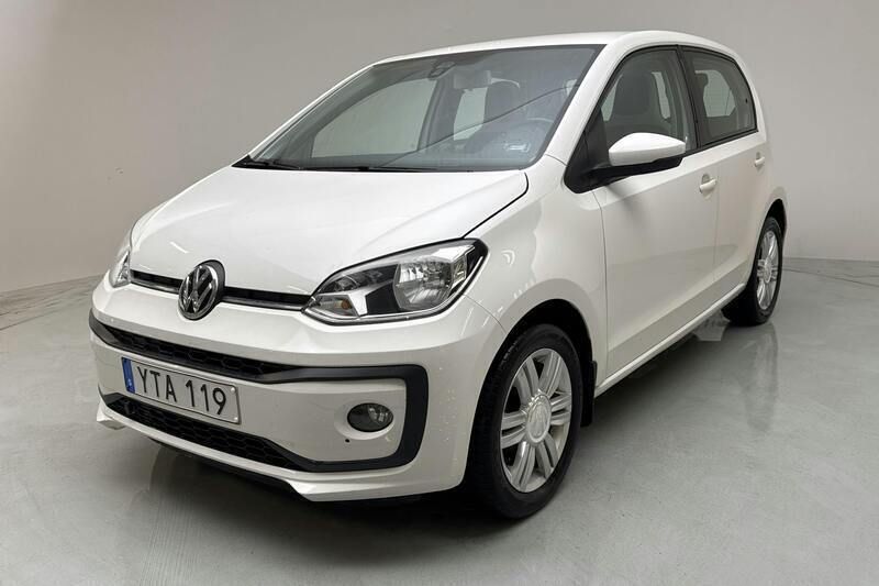 Vit Begagnad 2018 VW up! Halvkombi | 74 000 kr - Bild 1/4