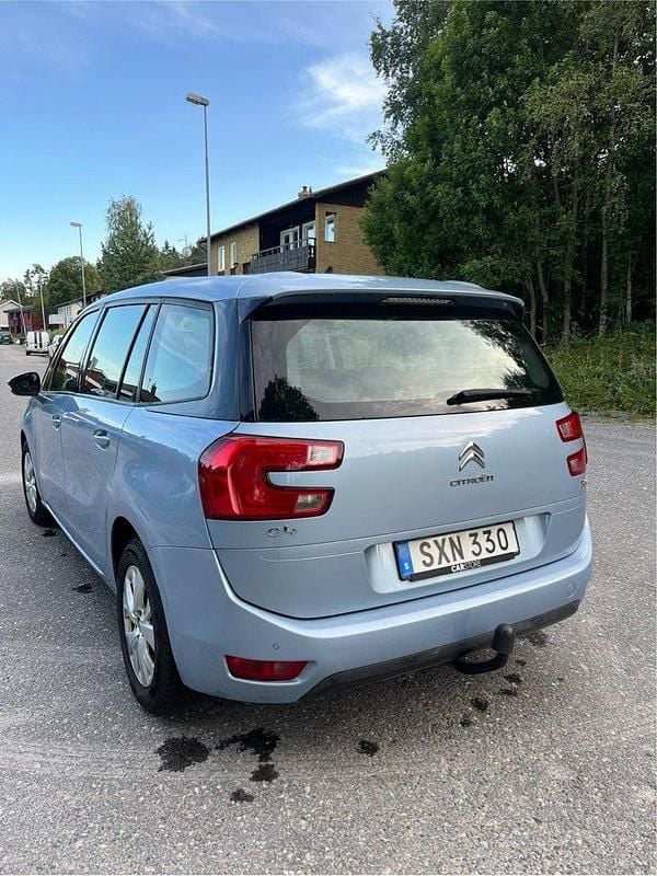 Begagnad Citroën Grand C4 Picasso 120 HK (88 kW) 2014 Blå Minibuss