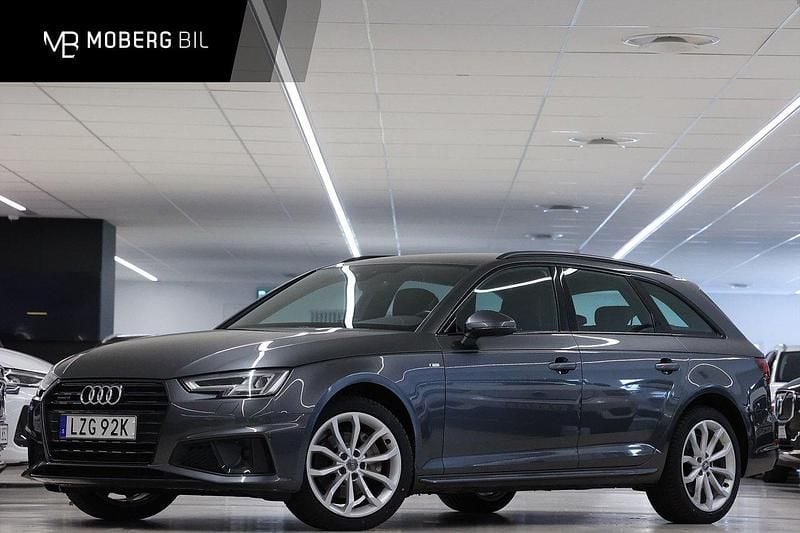 Grå Begagnad 2019 Audi A4 S-Line Kombi | 249 900 kr (Marknadspris) - Bild 1/2