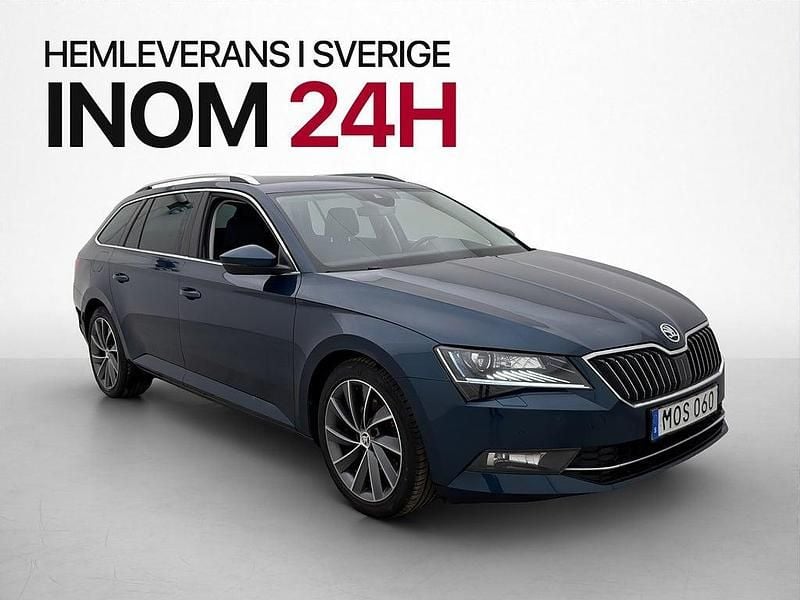 Begagnad Skoda Superb LAURIN & KLEMENT 190 HK (139 kW) 2018 Blå Kombi