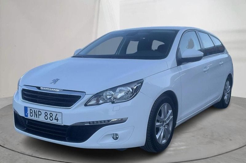 Vit Begagnad 2016 Peugeot 308 Active | 79 000 kr - Bild 1/4