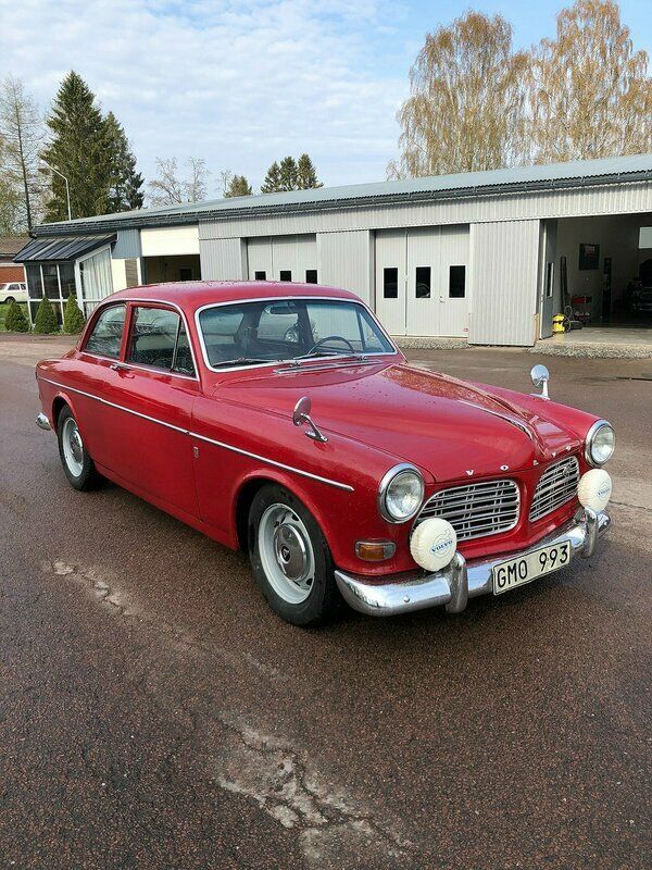 Röd Begagnad 1964 Volvo Amazon Sedan | 72 500 kr - Bild 1/4