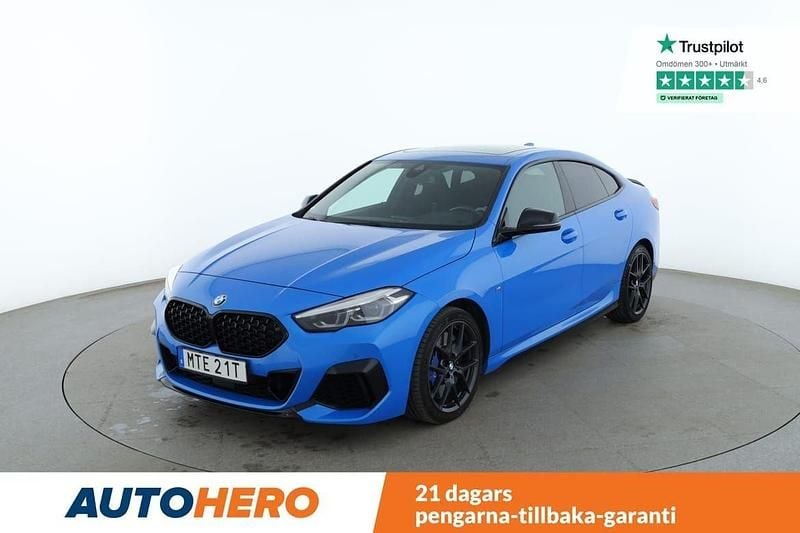 Blå Begagnad 2020 BMW M235 M Performance Sportkupé | 370 000 kr (Marknadspris) - Bild 1/4