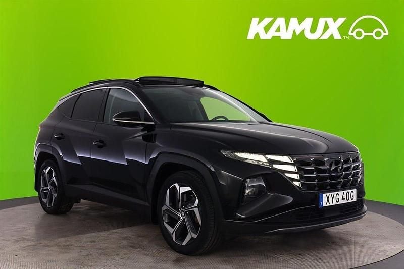 Svart Begagnad 2021 Hyundai Tucson Advanced SUV | 299 800 kr (Marknadspris) - Bild 1/4