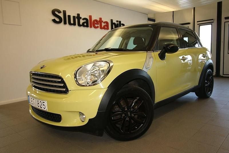 Gul Begagnad 2012 Mini Cooper D Countryman SUV | 89 900 kr (Marknadspris) - Bild 1/4